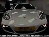USED 2012 61 PORSCHE CAYMAN  PORSCHE CAYMAN 2.9 24V 6 SPEED MANUAL IN WHITE FREE UK DELIVERY*VIDEO AVAILABLE* FINANCE ARRANGED* PART EX*HPI CLEAR