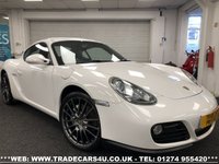 USED 2012 61 PORSCHE CAYMAN  PORSCHE CAYMAN 2.9 24V 6 SPEED MANUAL IN WHITE FREE UK DELIVERY*VIDEO AVAILABLE* FINANCE ARRANGED* PART EX*HPI CLEAR
