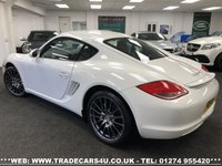 USED 2012 61 PORSCHE CAYMAN  PORSCHE CAYMAN 2.9 24V 6 SPEED MANUAL IN WHITE FREE UK DELIVERY*VIDEO AVAILABLE* FINANCE ARRANGED* PART EX*HPI CLEAR