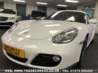 USED 2012 61 PORSCHE CAYMAN  PORSCHE CAYMAN 2.9 24V 6 SPEED MANUAL IN WHITE FREE UK DELIVERY*VIDEO AVAILABLE* FINANCE ARRANGED* PART EX*HPI CLEAR