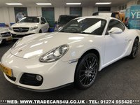 USED 2012 61 PORSCHE CAYMAN  PORSCHE CAYMAN 2.9 24V 6 SPEED MANUAL IN WHITE FREE UK DELIVERY*VIDEO AVAILABLE* FINANCE ARRANGED* PART EX*HPI CLEAR