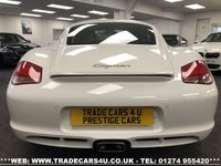 USED 2012 61 PORSCHE CAYMAN  PORSCHE CAYMAN 2.9 24V 6 SPEED MANUAL IN WHITE FREE UK DELIVERY*VIDEO AVAILABLE* FINANCE ARRANGED* PART EX*HPI CLEAR