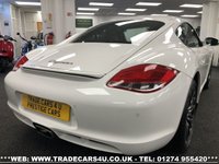 USED 2012 61 PORSCHE CAYMAN  PORSCHE CAYMAN 2.9 24V 6 SPEED MANUAL IN WHITE FREE UK DELIVERY*VIDEO AVAILABLE* FINANCE ARRANGED* PART EX*HPI CLEAR