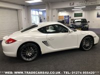 USED 2012 61 PORSCHE CAYMAN  PORSCHE CAYMAN 2.9 24V 6 SPEED MANUAL IN WHITE FREE UK DELIVERY*VIDEO AVAILABLE* FINANCE ARRANGED* PART EX*HPI CLEAR