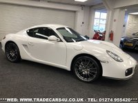 USED 2012 61 PORSCHE CAYMAN  PORSCHE CAYMAN 2.9 24V 6 SPEED MANUAL IN WHITE FREE UK DELIVERY*VIDEO AVAILABLE* FINANCE ARRANGED* PART EX*HPI CLEAR