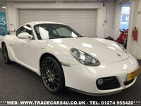 USED 2012 61 PORSCHE CAYMAN  PORSCHE CAYMAN 2.9 24V 6 SPEED MANUAL IN WHITE FREE UK DELIVERY*VIDEO AVAILABLE* FINANCE ARRANGED* PART EX*HPI CLEAR