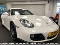 USED 2012 61 PORSCHE CAYMAN  PORSCHE CAYMAN 2.9 24V 6 SPEED MANUAL IN WHITE FREE UK DELIVERY*VIDEO AVAILABLE* FINANCE ARRANGED* PART EX*HPI CLEAR