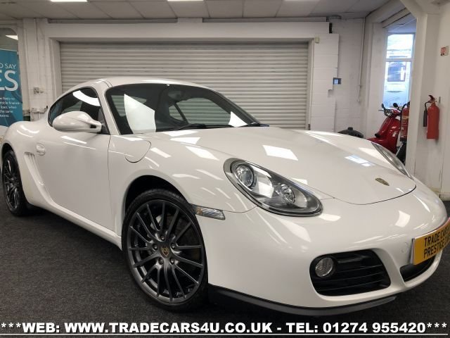 2012 61 Porsche Cayman  PORSCHE CAYMAN 2.9 24V 6 SPEED MANUAL IN WHITE