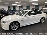 USED 2013 63 BMW 5 SERIES BMW 5 SERIES 530D (3.0) M SPORT 8 SPD AUTO DIESEL EURO 6 FREE UK DELIVERY*VIDEO AVAILABLE* FINANCE ARRANGED* PART EX*HPI CLEAR