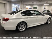 USED 2013 63 BMW 5 SERIES BMW 5 SERIES 530D (3.0) M SPORT 8 SPD AUTO DIESEL EURO 6 FREE UK DELIVERY*VIDEO AVAILABLE* FINANCE ARRANGED* PART EX*HPI CLEAR