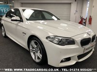 USED 2013 63 BMW 5 SERIES BMW 5 SERIES 530D (3.0) M SPORT 8 SPD AUTO DIESEL EURO 6 FREE UK DELIVERY*VIDEO AVAILABLE* FINANCE ARRANGED* PART EX*HPI CLEAR