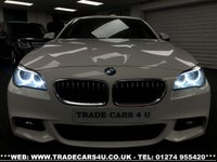 USED 2013 63 BMW 5 SERIES BMW 5 SERIES 530D (3.0) M SPORT 8 SPD AUTO DIESEL EURO 6 FREE UK DELIVERY*VIDEO AVAILABLE* FINANCE ARRANGED* PART EX*HPI CLEAR