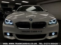 USED 2013 63 BMW 5 SERIES BMW 5 SERIES 530D (3.0) M SPORT 8 SPD AUTO DIESEL EURO 6 FREE UK DELIVERY*VIDEO AVAILABLE* FINANCE ARRANGED* PART EX*HPI CLEAR
