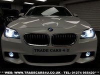 USED 2013 63 BMW 5 SERIES BMW 5 SERIES 530D (3.0) M SPORT 8 SPD AUTO DIESEL EURO 6 FREE UK DELIVERY*VIDEO AVAILABLE* FINANCE ARRANGED* PART EX*HPI CLEAR