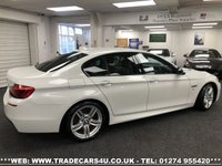 USED 2013 63 BMW 5 SERIES BMW 5 SERIES 530D (3.0) M SPORT 8 SPD AUTO DIESEL EURO 6 FREE UK DELIVERY*VIDEO AVAILABLE* FINANCE ARRANGED* PART EX*HPI CLEAR