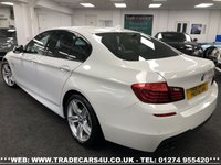 USED 2013 63 BMW 5 SERIES BMW 5 SERIES 530D (3.0) M SPORT 8 SPD AUTO DIESEL EURO 6 FREE UK DELIVERY*VIDEO AVAILABLE* FINANCE ARRANGED* PART EX*HPI CLEAR