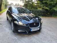 USED 2014 14 JAGUAR XF 2.2 D R-SPORT SPORTBRAKE 5d 200 BHP ZERO DEPOSIT FINANCE AVAILABLE