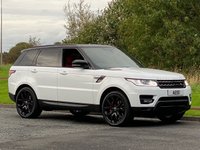 USED 2014 63 LAND ROVER RANGE ROVER SPORT 3.0 SDV6 HSE DYNAMIC 5d 288 BHP Glass Panoramic Roof Red Leather