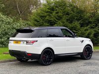 USED 2014 63 LAND ROVER RANGE ROVER SPORT 3.0 SDV6 HSE DYNAMIC 5d 288 BHP Glass Panoramic Roof Red Leather