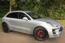 USED 2017 17 PORSCHE MACAN 3.0 GTS PDK 5d AUTO 355 BHP ONLY 18,800 MILES // 1 PRIVATE OWNER //  FULL PORSCHE MAIN DEALER SERVICE HISTORY//PAN SUNROOF Transferable Porsche Extended Warranty (March &lsquo;22) Rhodium Silver Metallic with Black extended leather interior 20-inch RS Spyder Design wheels, BOSE Surround Sound System, Apple CarPlay, Navigation Module for Porsche Communication Management (PCM), Connect Plus,  Panoramic roof system, ParkAssist (front + rear) with Surround View, LED main headlights incl. Porsche Dynamic Light System Plus (PDLS+), Heated steering wheel, Heated front seats, Sport Chrono pack, Driver memory pack,