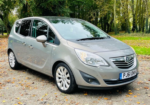2012 61 Vauxhall Meriva 1.7 SE CDTI 5d 128 BHP