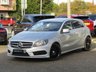 USED 2014 63 MERCEDES-BENZ A-CLASS 1.5 A180 CDI BLUEEFFICIENCY AMG SPORT 5d 109 BHP Finished in POLAR SILVER  with contrasting PART HEATED LEATHER trim. This A class certainly looks smart, with its slim lights and smooth body panels. There's plenty of room in the front and the back which will suit the average family. Features include, &pound;20 Road Tax, Part Leather trim, B/Tooth, Cruise Control 18" alloys and much more. Dealer Serviced at 11602 miles, 23164 miles, 31698 miles, 43536 miles, 58770 miles, 73664 miles, and recently at 95362 miles.