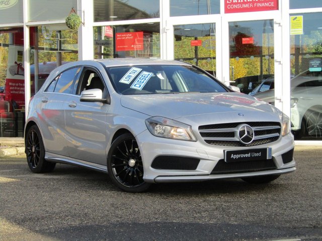 2014 63 Mercedes-Benz A-Class 1.5 A180 CDI BLUEEFFICIENCY AMG SPORT 5d 109 BHP