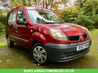 USED 2007 07 RENAULT KANGOO 1.1 AUTHENTIQUE 16V 5d 75 BHP GOWRINGS MOBILITY // ONLY 51,700 MILES//X9 SERVICE HISTORY STAMPS//AIRCONDITIONING  75 BHP GOWRINGS MOBILITY // ONLY 51,700 MILES // X9 SERVICE HISTORY STAMPS //AIR CONDITIONING