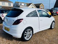 USED 2014 63 VAUXHALL CORSA 1.4 SRI 3d 98 BHP Superb Sporty SRi Model in Superb Polar White