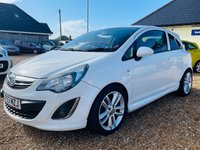 USED 2014 63 VAUXHALL CORSA 1.4 SRI 3d 98 BHP Superb Sporty SRi Model in Superb Polar White