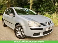 USED 2007 57 VOLKSWAGEN GOLF 1.4 S 5d 79 BHP CAMBELT/WATERPUMP RENEWED//GREAT SERVICE HISTORY CAMBELT/WATERPUMP RENEWED,,,FULLY DOCUMENTED SERVICE HISTORY