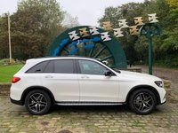 USED 2017 67 MERCEDES-BENZ GLC-CLASS 2.1 GLC 220 D 4MATIC AMG LINE PREMIUM 5d 'FACTORY BLACK PACK' 168 BHP MERCEDES GLC 250D AMG-LINE PREMIUM 4MATIC SUV 5DR - 9SPD AUTOMATIC - 'FACTORY BLACK PACK' -  FULL BLACK HEATED LEATHER INTERIOR - TWIN PANORAMIC GLASS ROOF -  1 OWNER FROM BRAND NEW - ONLY 33,338 MILES WITH HISTORY