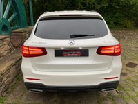 USED 2017 67 MERCEDES-BENZ GLC-CLASS 2.1 GLC 220 D 4MATIC AMG LINE PREMIUM 5d 'FACTORY BLACK PACK' 168 BHP MERCEDES GLC 250D AMG-LINE PREMIUM 4MATIC SUV 5DR - 9SPD AUTOMATIC - 'FACTORY BLACK PACK' -  FULL BLACK HEATED LEATHER INTERIOR - TWIN PANORAMIC GLASS ROOF -  1 OWNER FROM BRAND NEW - ONLY 33,338 MILES WITH HISTORY