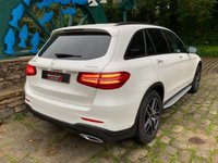USED 2017 67 MERCEDES-BENZ GLC-CLASS 2.1 GLC 220 D 4MATIC AMG LINE PREMIUM 5d 'FACTORY BLACK PACK' 168 BHP MERCEDES GLC 250D AMG-LINE PREMIUM 4MATIC SUV 5DR - 9SPD AUTOMATIC - 'FACTORY BLACK PACK' -  FULL BLACK HEATED LEATHER INTERIOR - TWIN PANORAMIC GLASS ROOF -  1 OWNER FROM BRAND NEW - ONLY 33,338 MILES WITH HISTORY