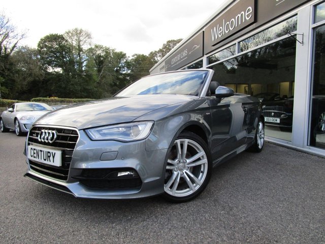 2014 64 Audi A3 Cabriolet 1.8 TFSI QUATTRO S LINE 2d 178 BHP