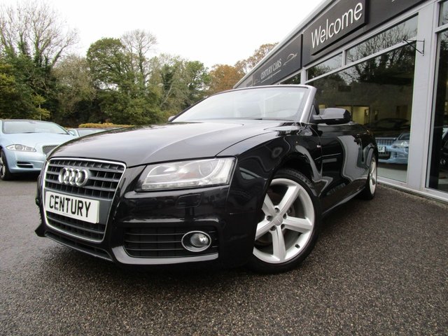 2011 11 Audi A5 Cabriolet 2.0 TDI S LINE 2d 168 BHP