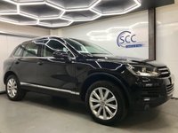 USED 2012 62 VOLKSWAGEN TOUAREG 3.0 V6 SE TDI BLUEMOTION TECHNOLOGY 5d 202 BHP SAT NAV, LEATHER, LOW TAX!!