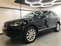 USED 2012 62 VOLKSWAGEN TOUAREG 3.0 V6 SE TDI BLUEMOTION TECHNOLOGY 5d 202 BHP SAT NAV, LEATHER, LOW TAX!!
