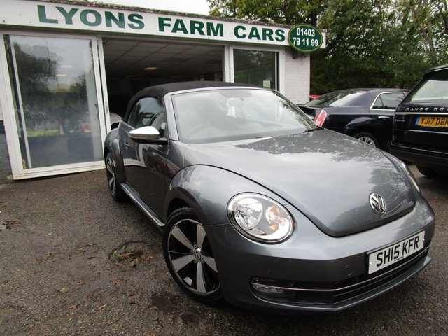 2015 15 Volkswagen Beetle 2.0 SPORT TDI BLUEMOTION TECHNOLOGY 2d 150 BHP CONVERTIBLE