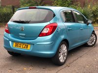 USED 2012 12 VAUXHALL CORSA 1.4 SE 5d 98 BHP 