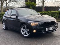USED 2015 15 BMW 1 SERIES 2.0 116D SPORT 5d 114 BHP 