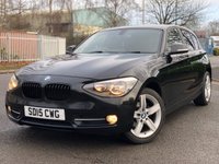 USED 2015 15 BMW 1 SERIES 2.0 116D SPORT 5d 114 BHP 