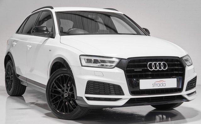 2018 S Audi Q3 2.0 TDI QUATTRO BLACK EDITION 5d 148 BHP
