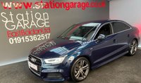 USED 2017 67 AUDI A3 1.6 TDI S LINE 4d 114 BHP SAT NAV, POWDER GREY ALLOYS, 1/2 LEATHER SLINE TRIM