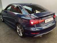 USED 2017 67 AUDI A3 1.6 TDI S LINE 4d 114 BHP SAT NAV, POWDER GREY ALLOYS, 1/2 LEATHER SLINE TRIM