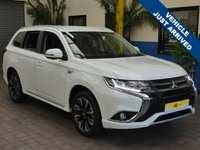 USED 2018 18 MITSUBISHI OUTLANDER 2.0 PHEV 4H 5d 200 BHP APP BASED SAT NAV LEATHER 4WD