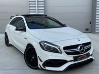 USED 2016 66 MERCEDES-BENZ A-CLASS 2.0 A45 AMG 4MATIC 5d 360 BHP HK SOUND + MEMORY SEATS + SAT NAV
