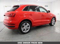 USED 2017 67 AUDI Q3 2.0 TDI QUATTRO S LINE EDITION 5d 148 BHP LOW MILES, ONE OWNER AND LOADED WITH FACTORY EXTRAS WHAT A CAR!