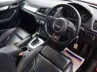 USED 2017 67 AUDI Q3 2.0 TDI QUATTRO S LINE EDITION 5d 148 BHP LOW MILES, ONE OWNER AND LOADED WITH FACTORY EXTRAS WHAT A CAR!