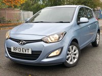 USED 2013 E HYUNDAI I20 1.1 CRDI ACTIVE 5d 74 BHP VERY WELL MAINTAINED++ LOVELY DRIVE